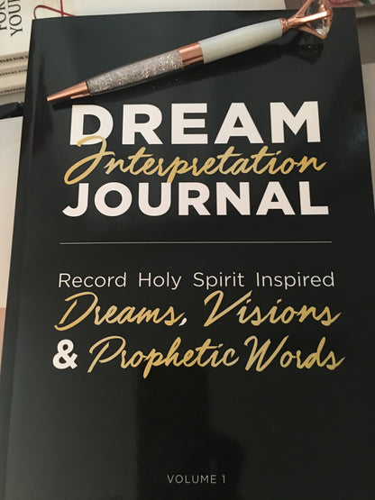 Dream Interpretation Journal: Record Holy Spirit Inspired Dreams, Visions and Prophetic Words