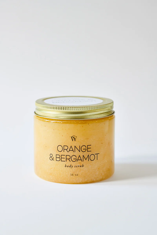 Orange and Bergamot Body Scrub 17 oz.