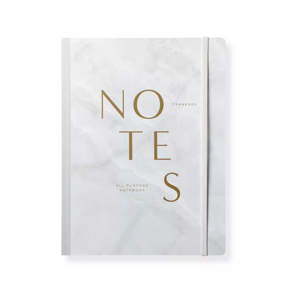 "Notes" Marble Journal (Softcover)